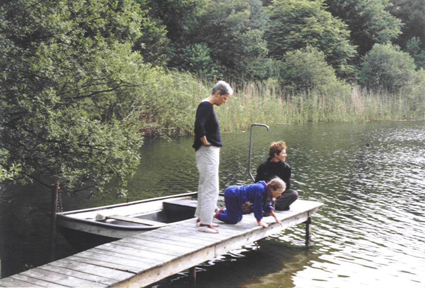 Sssst. Er zitten allemaal vissen in het water